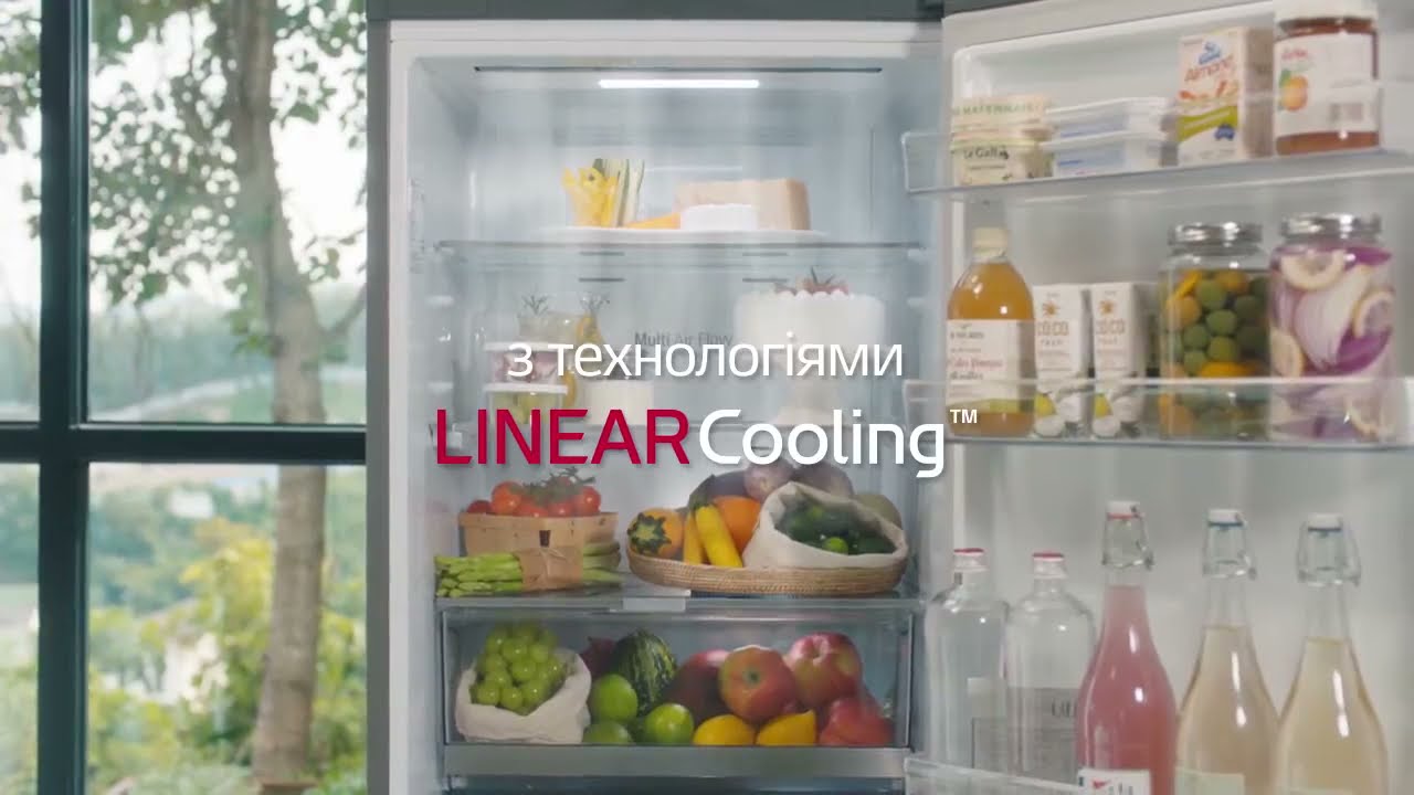 Двухкамерный холодильник LG GA-B509LQYL video preview