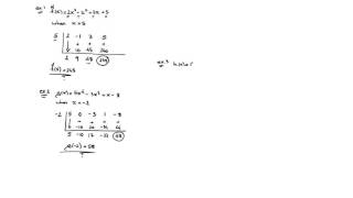 Nested Scheme (Horner's Algorithm)