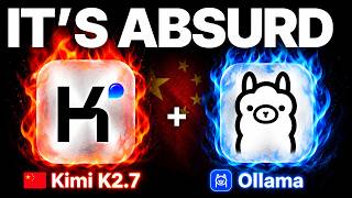 China's Kimi K2.7 + Ollama is INSANE!