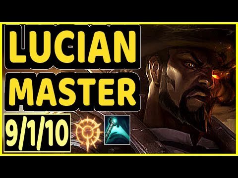 HOLYPHOENIX (LUCIAN) vs TRISTANA - 9/1/10 KDA BOTTOM ADC GAMEPLAY - EUW Ranked MASTER