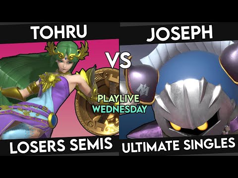 BNB Playlive Wednesday 3 - Tohru (Palutena) VS Joseph (Meta Knight) Losers Semis