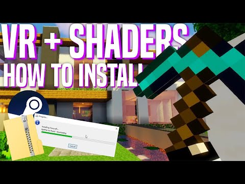 How to Play Minecraft in VR with Shaders! (Tutorial + Download)