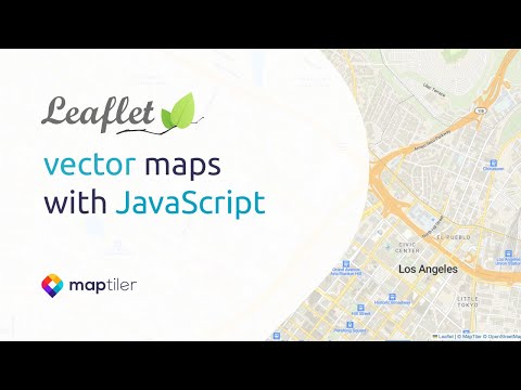 Vector maps in Leaflet JS | Leaflet Tutorial 8 | 2023 tutorial step by step