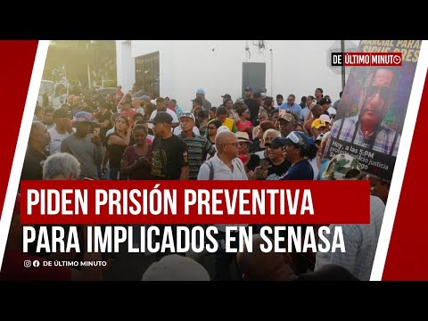 HOY CONOCERÁN MEDIDA DE COERCIÓN CONTRA IMPLICADOS EN CASO SENASA | EN VIVO