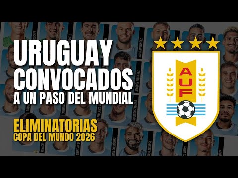 URUGUAY / Those called up by Marcelo Bielsa