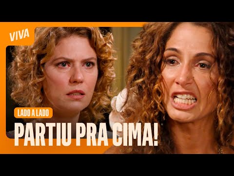 Isabel discovers that Constância stole her son and beats up the villain | Side by Side | Memorabl...