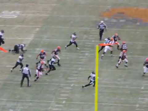 Cleveland Browns CHRIS JENNINGS CRAZY RUN vs jacksonville jags