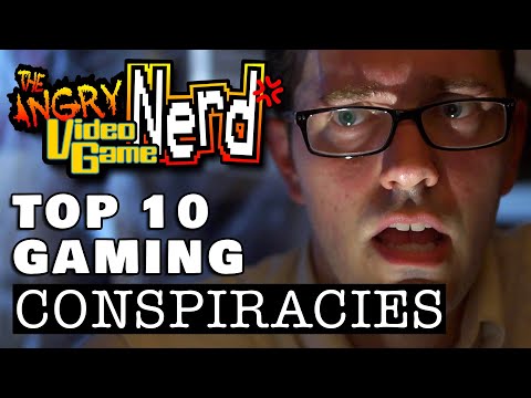 Top 10 Gaming Conspiracies - Angry Video Game Nerd (AVGN)