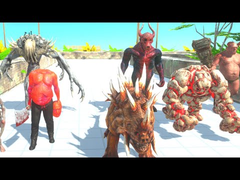 Infernals Hunt - Who Wins? Primates or Fantasy? - Animal Revolt Battle Simulator