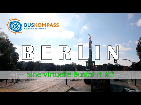 Alexanderplatz - Zoologischer Garten - Bus Linie 100 - Berlin / ASMR / Sehenswürdigkeiten