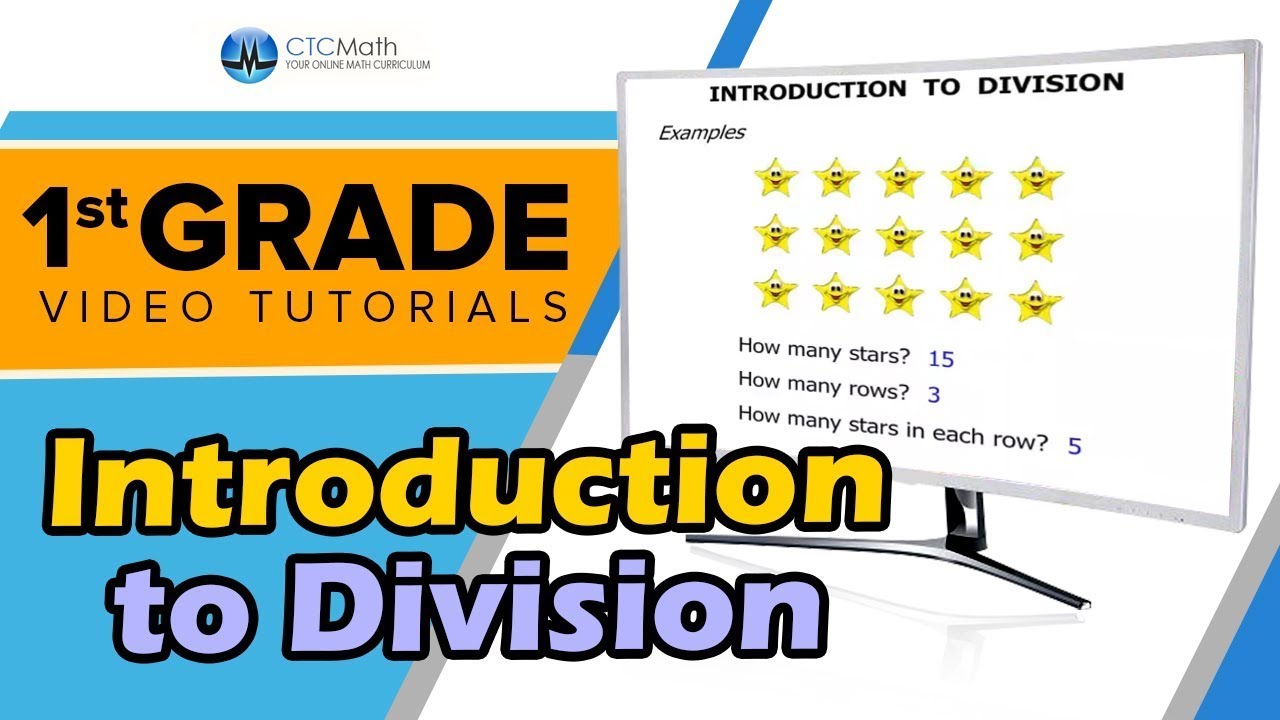 1st Grade Math Tutorials: Introduction to Division