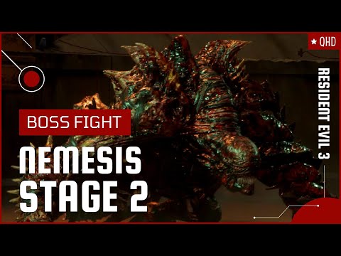 How To Beat Nemesis Stage 2 | Resident Evil 3 Remake | Boss Fight Nemesis