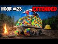 Surviving 24 Hours In My Lego Tank - EXTENDED