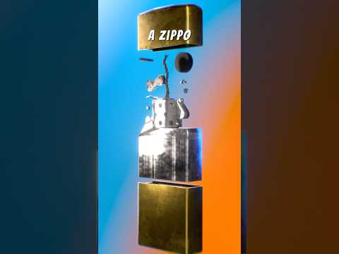 How a Zippo Lighter Works #zippo #lighter #howitworks #explained