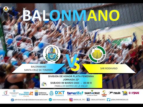 BALONMANO SANTA CRUZ DE TENERIFE  -  SAR RODAVIGO