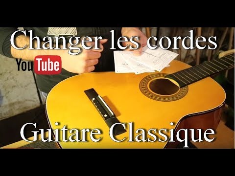 🎸 Guitar Workshop: How to change the strings on a Classical Guitar?