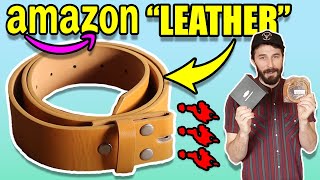 Leather Belt Review - ($10 AMAZON BELTS) - Genuine Leather Belt