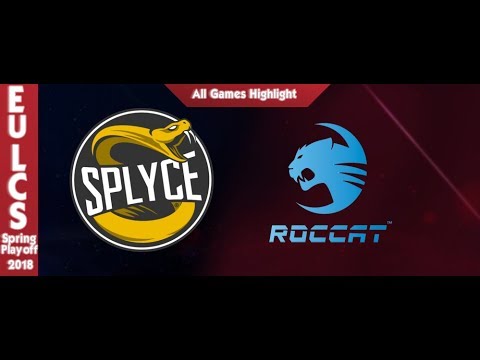 ROC vs. SPY - Quarterfinals | EU LCS Spring Playoffs | Team Roccat vs. Splyce (2018) All Games
