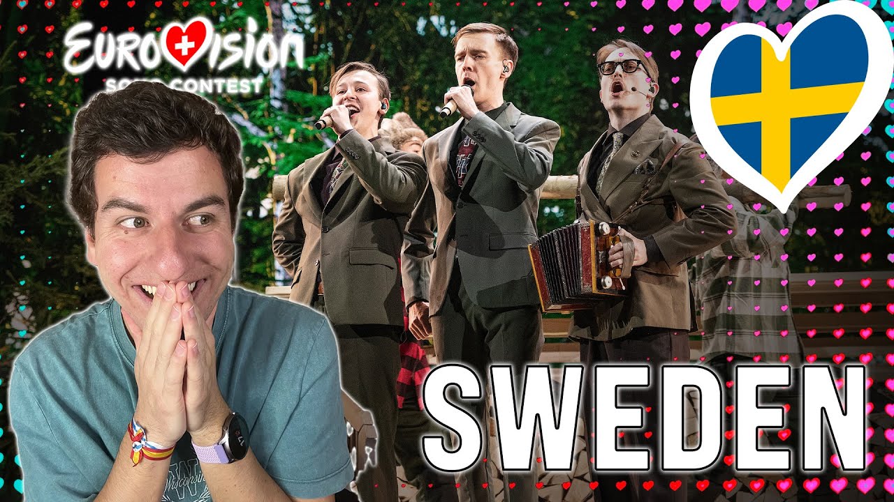 REACTION to SWEDEN 🇸🇪 EUROVISION 2025 | KAJ - Bara bada bastu 💙