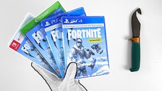 Fortnite "Deep Freeze Bundle" Unboxing (PS4, Xbox One, Switch) Battle Royale Skins