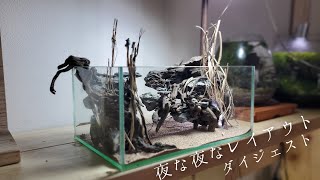 夜な夜なレイアウト　2nd　ダイジェスト【水槽の中に小世界を創る】
