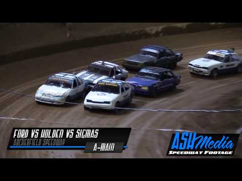 Ford vs Holden vs Sigmas: A-Main - Archerfield Speedway - 23.03.2019