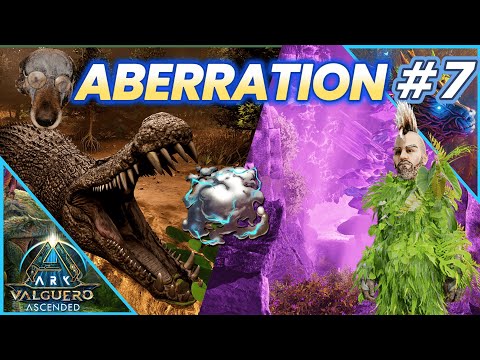 ABERRANT CAVE: BIOTOXIN + CAPTURE OF DEINOSUCHUS PAIR + NEW GREENHOUSE/Ark Valguero/Ep.7