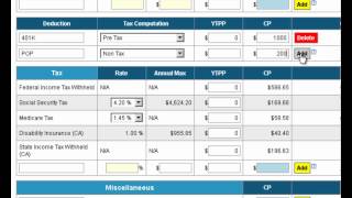 Free E-Smart Paycheck Calculator