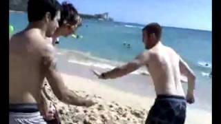 All Time Low at the beach in Hawaii :D