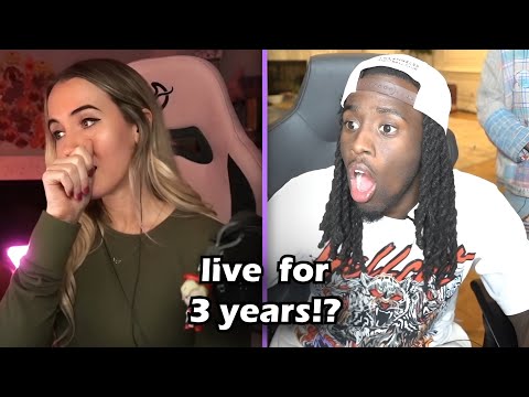 KAI CENAT Meets Girl Who Streamed for 3 YEARS Straight on Twitch! (FULL CLIP)
