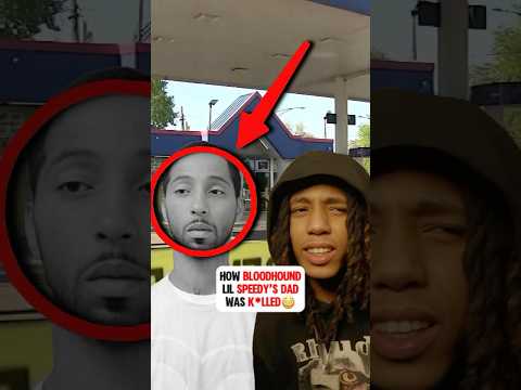 How Bloodhound Lil Speedy’s Dad Was K*lled💔 #bloodhoundliljeff #chiraq #drill