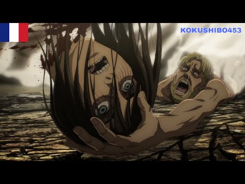 Gabi fait sauter la tête d'Eren 😨🔥 OMG 😱|Snk saison 4 partie 2 VF🇫🇷|