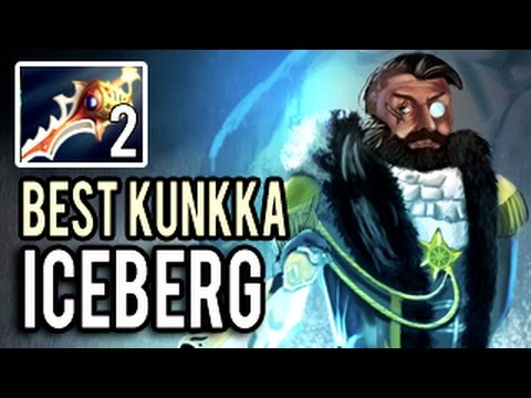 Iceberg - Best Kunkka in the World Insane Patch 7.01 Dota 2