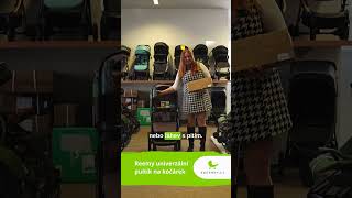 Reemy pultík / tácek na každý kočárek Instalace pultíku na kočárek