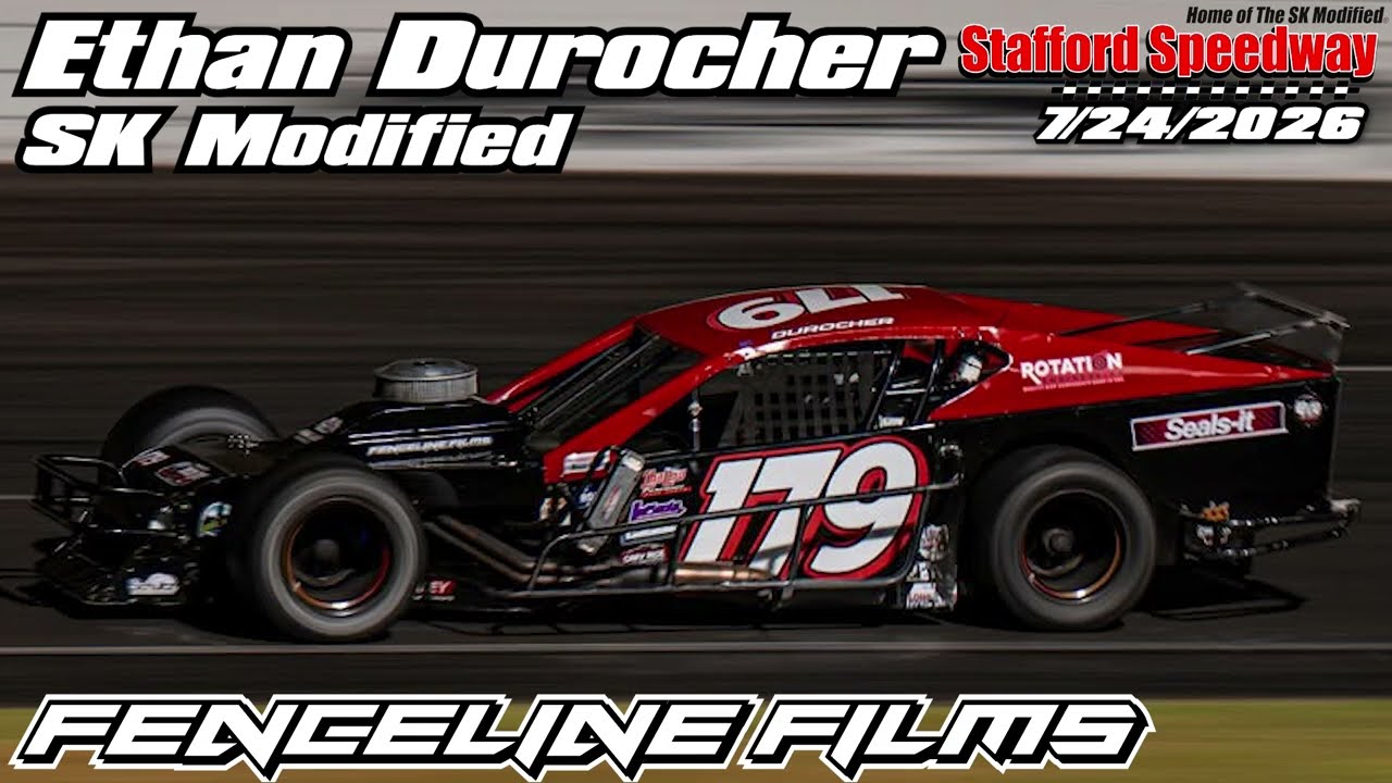 Ethan Durocher SK Modified Senators Cup at Stafford Speedway