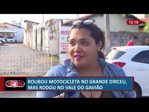 ROTA DO DIA 21 06  Bandido rouba moto no Grande Dirceu mas eÌ preso no Vale do GaviaÌƒo