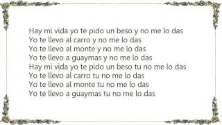 Valentín Elizalde - Y No Me lo Das Lyrics