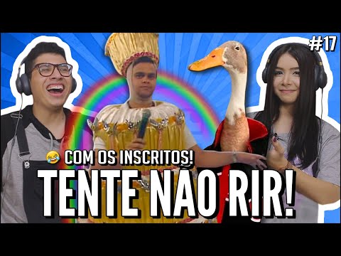 JOVENS REAGEM A DESAFIO TENTE NÃO RIR DOS INSCRITOS 17 - SE RIR LEVA CHOQUE