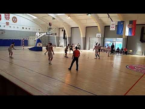 4. kolo plejofa 1.MRLI: KK Marinos vs KK Panteri (1. poluvreme)