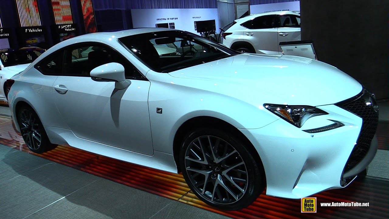 2015 Lexus RC350 F-Sport AWD - Exterior and Interior Walkaround - 2014 LA Auto Show