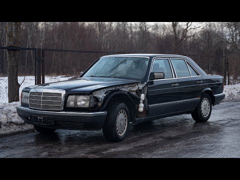 Starting Mercedes-Benz w126 420SE After 7 Years + Test Drive