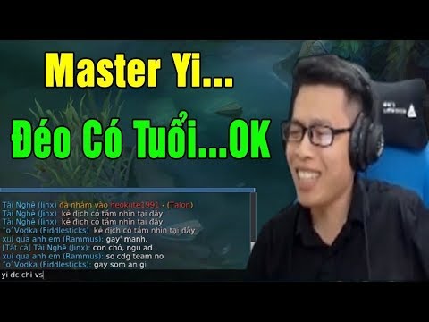 Rammus Gặp Yi Mừng Rơi Nước Mắt - Xin Phép Gáy Nhẹ Đầu Game | Trâu best Udyr