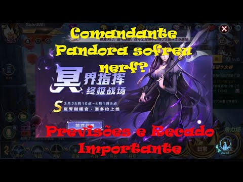 Saint Seiya Awakening - Comandante Pandora Sofreu Nerf? - Mudanças? Recados!