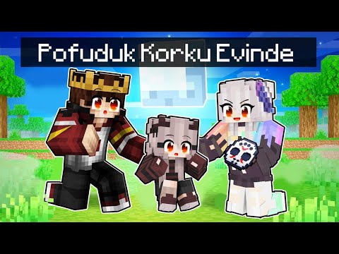 POFUDUK KORKU EVİNE GİDİYOR 😱 - Minecraft