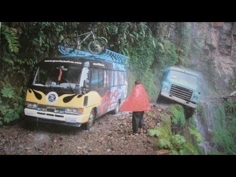 A Road You Would Never Want To Drive On | North Yungas Road, Bolivia