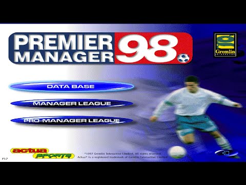 PREMIER MANAGER 98 GAMEPLAY