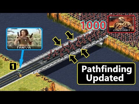 Can Tanya Defend the Bridge - Pathfinding Updated - Red Alert 2