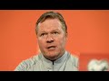 Persconferentie Oranje