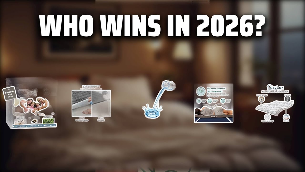 The Top 5 Best Twin XL Mattress Pad in 2026 - Must Watch Before Buying!