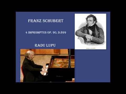 Radu Lupu - Franz Schubert - 4 Impromptus Op. 90, D. 899